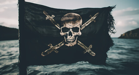 Old Pirate Flag