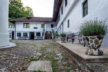 The monastery of Saint Roman, Djunis, Serbia. One of the oldest Orthodox Christian monasteries in Serbia dates from the 9th century.
