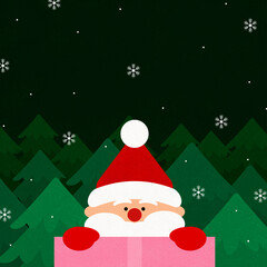 산타클로스 일러스트