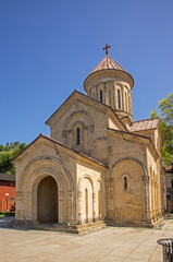 Fototapeta na wymiar Church of St. Andrew Apostle in Sarpi. Georgia