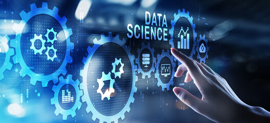 Big Data science analytics analysis information technology internet concept.