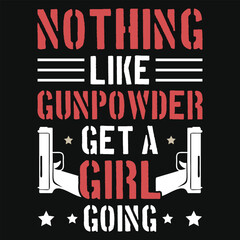 Best awesome guns or veterans day typography vintage graphics tshirt design