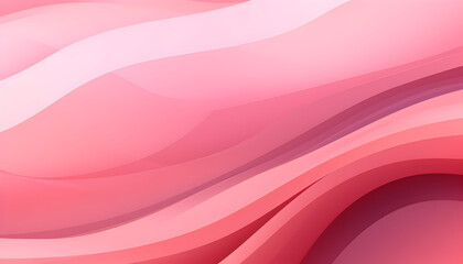 Abstract pink background with waves. Motion pastel pink backdrop. 