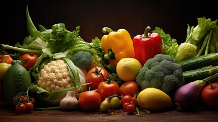 world vegetable day, vegetable on the world, fresh vegetable, vegan day, world food day - obrazy, fototapety, plakaty