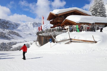 Apres ski in Zillertal, Austria