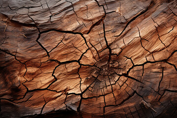 Fototapeta premium Close-up of wood. Natural background