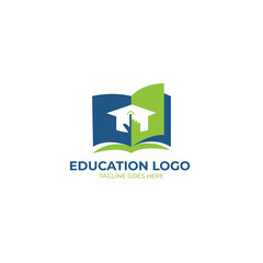 Fototapeta premium Education logo template, letter s logo, alphabet s letter logo