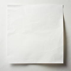 White paper background