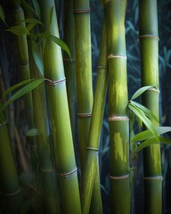 Fototapeta premium bamboo forest background