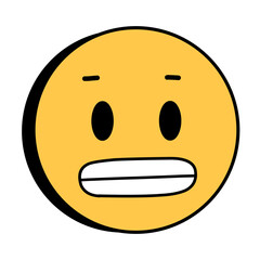 Cute Emoticon Sticker