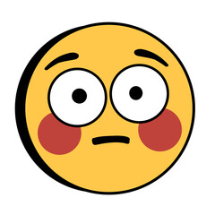 Cute Emoticon Sticker