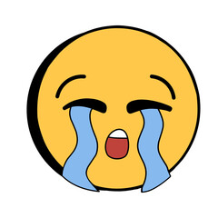 Cute Emoticon Sticker