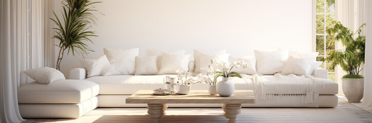 Obraz na płótnie Canvas modern living room interior