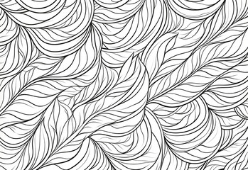 coloring books for adults, children, black and white, Good for children and adults coloring book pages. - obrazy, fototapety, plakaty