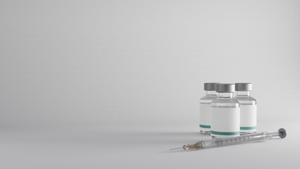 syringe with medicine