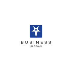 Star logo design Brand Identity, flat icon, monogram, business, editable, eps, royalty free image, corporate brand, creative, icon