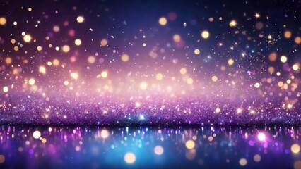 A gorgeous glittery, sparkling, abstract background is a great choice for your project. It will create a feeling of elegance, luxury and dynamism that will captivate your viewers. Generative AI