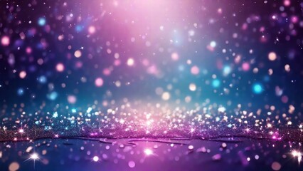 A gorgeous glittery, sparkling, abstract background is a great choice for your project. It will create a feeling of elegance, luxury and dynamism that will captivate your viewers. Generative AI