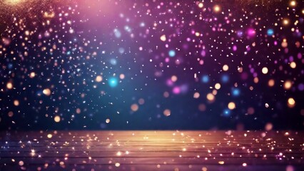 A gorgeous glittery, sparkling, abstract background is a great choice for your project. It will create a feeling of elegance, luxury and dynamism that will captivate your viewers. Generative AI