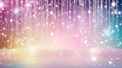 A gorgeous glittery, sparkling, abstract background is a great choice for your project. It will create a feeling of elegance, luxury and dynamism that will captivate your viewers. Generative AI