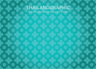 vector thai ethnic decorative elements vector background illustration