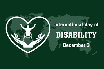 International Day of Persons with Disabilities.in wheel chair ,December 3