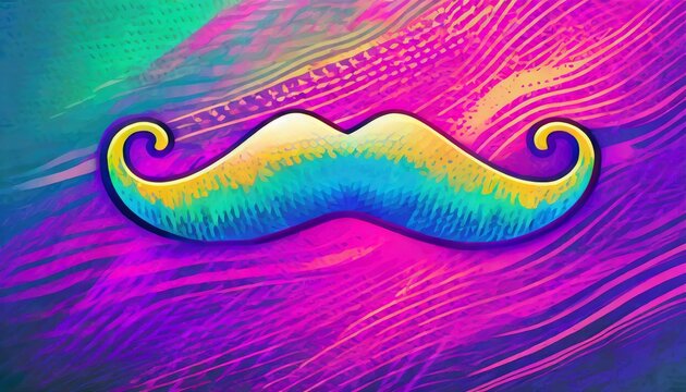 Big, funny, moustache,
psychedelic
