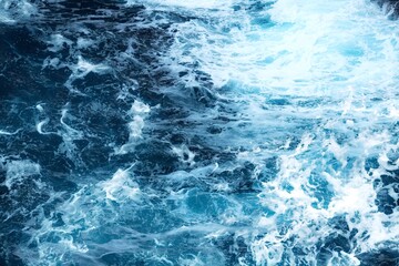 abstract dynamic wild sea ocean water splashing background