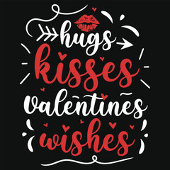 Best awesome valentine day typographic tshirt design