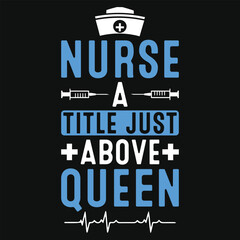 Best awesome nursing typography or graphics tshirt design