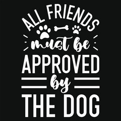 Best awesome dogs lovers puppy Bulldog typographic tshirt design