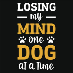 Best awesome dogs lovers puppy Bulldog typographic tshirt design