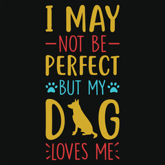 Best awesome dogs lovers puppy Bulldog typographic tshirt design