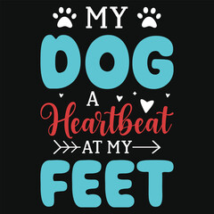 Best awesome dogs puppy Bulldog shepherd dogs lovers typographic tshirt design