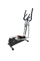 ski simulator isolated on a white background