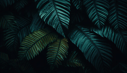 Leaf background forest