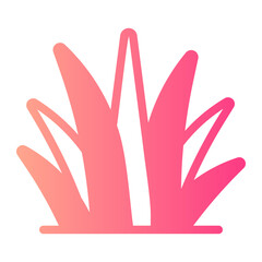 grass gradient icon