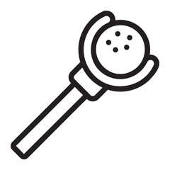 ball picker line icon