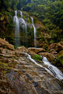 Cascada Coraz&oacute;n del Bosque, Cuetzal&aacute;n del Progreso, Puebla, M&eacute;xico.
