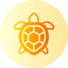 turtle gradient icon