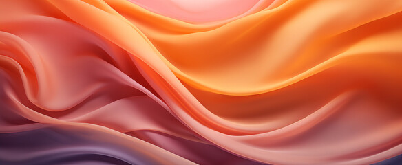 Obraz premium Soft Yellow Blossom on Rippled Silk Background