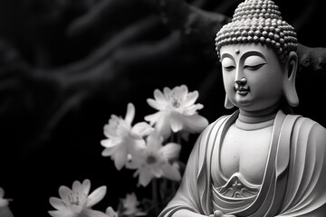 Buddha statue - generative ai