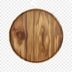 Placard, signboard of circular wooden boards. - obrazy, fototapety, plakaty