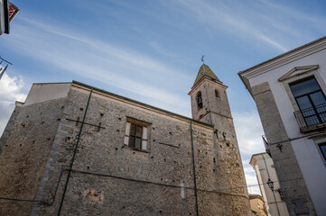 Agnone, Molise. Church of San Nicola
