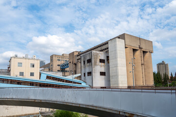 building in the city