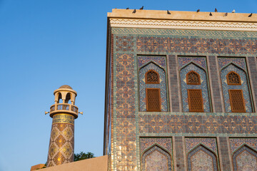 Fototapeta premium Katara Cultural Village and Katara Mosque Masjid Photo, Katara Doha, Qatar (Katar)