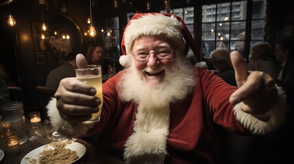 Obraz premium Christmas is here time to spend time with family. created by ai