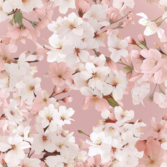 Sakura Serenade: A Pastel Cherry Blossom Symphony,blossom background,background with cherry blossom
