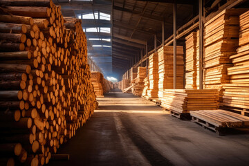 Indoor Timber Stacking Facility