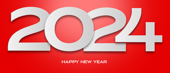 Happy new year 2024 design